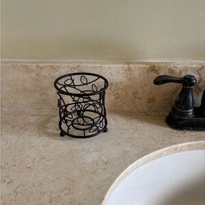 Toothbrush Holder Stand Only for Bathroom Vanity Countertops - Bronze